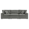 Commix Overstuffed Outdoor Patio Sofa