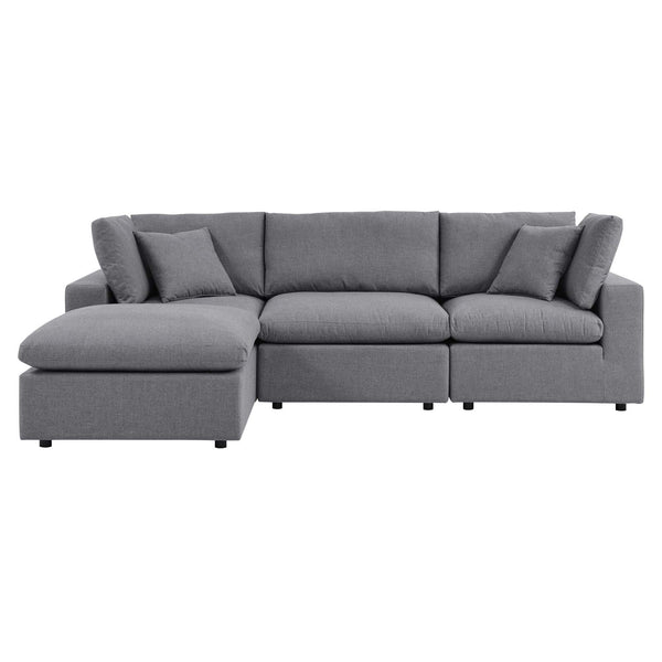 Commix 4-Piece Sunbrella® Outdoor Patio Sectional Sofa