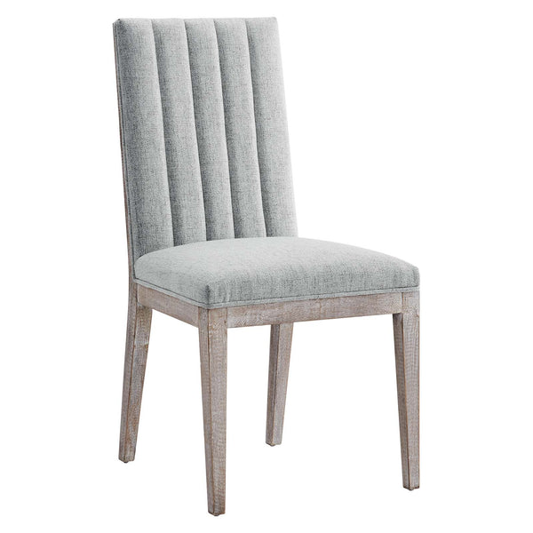 Maisonette French Vintage Tufted Fabric Fabric Dining Side Chair