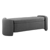 Nebula Boucle Upholstered Bench