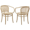 Oliana Wood Dining Armchair Set of 2