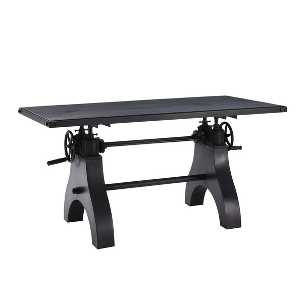 Genuine 60" Crank Adjustable Height Dining Table and Computer Desk