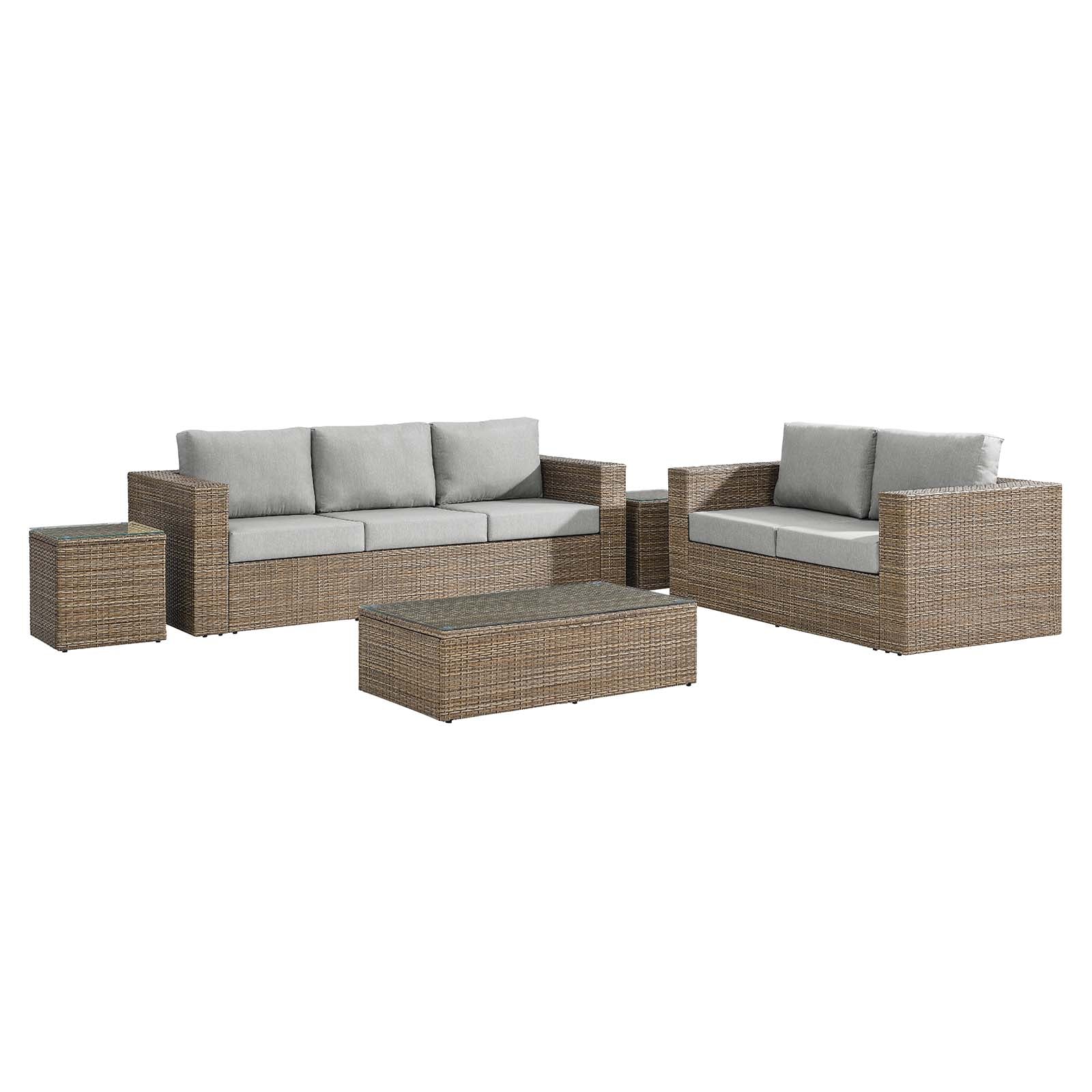 Convene Outdoor Patio 5-Piece Furniture Set