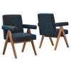 Lyra Fabric Dining Room Chair - Set of 2