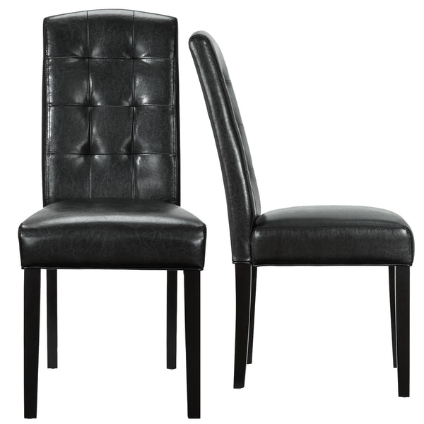 Perdure Dining Chairs Vinyl Set of 2