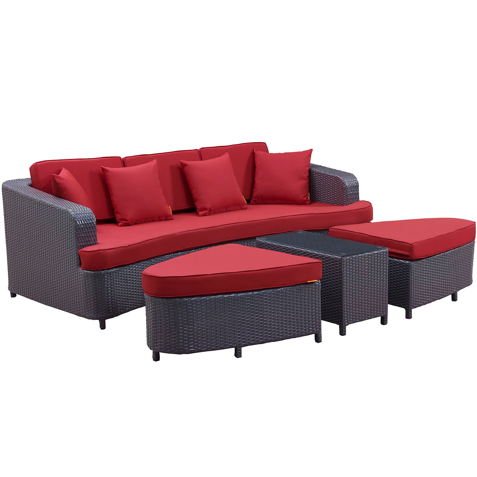 Monterey 4 Piece Outdoor Patio Sofa Set