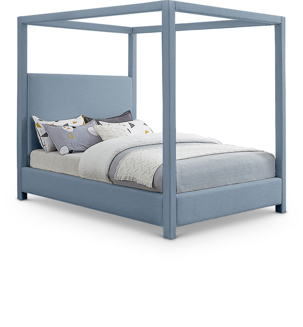 Emerson Sky Blue King Bed (3 Boxes)