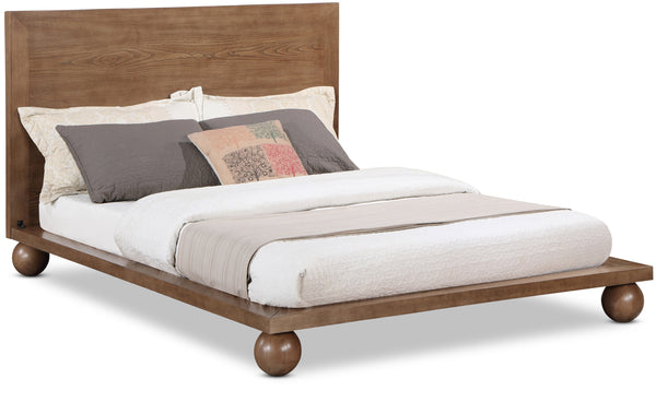 Kent Walnut Queen Bed (3 Boxes)