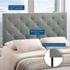 Theodore Queen Upholstered Fabric Headboard