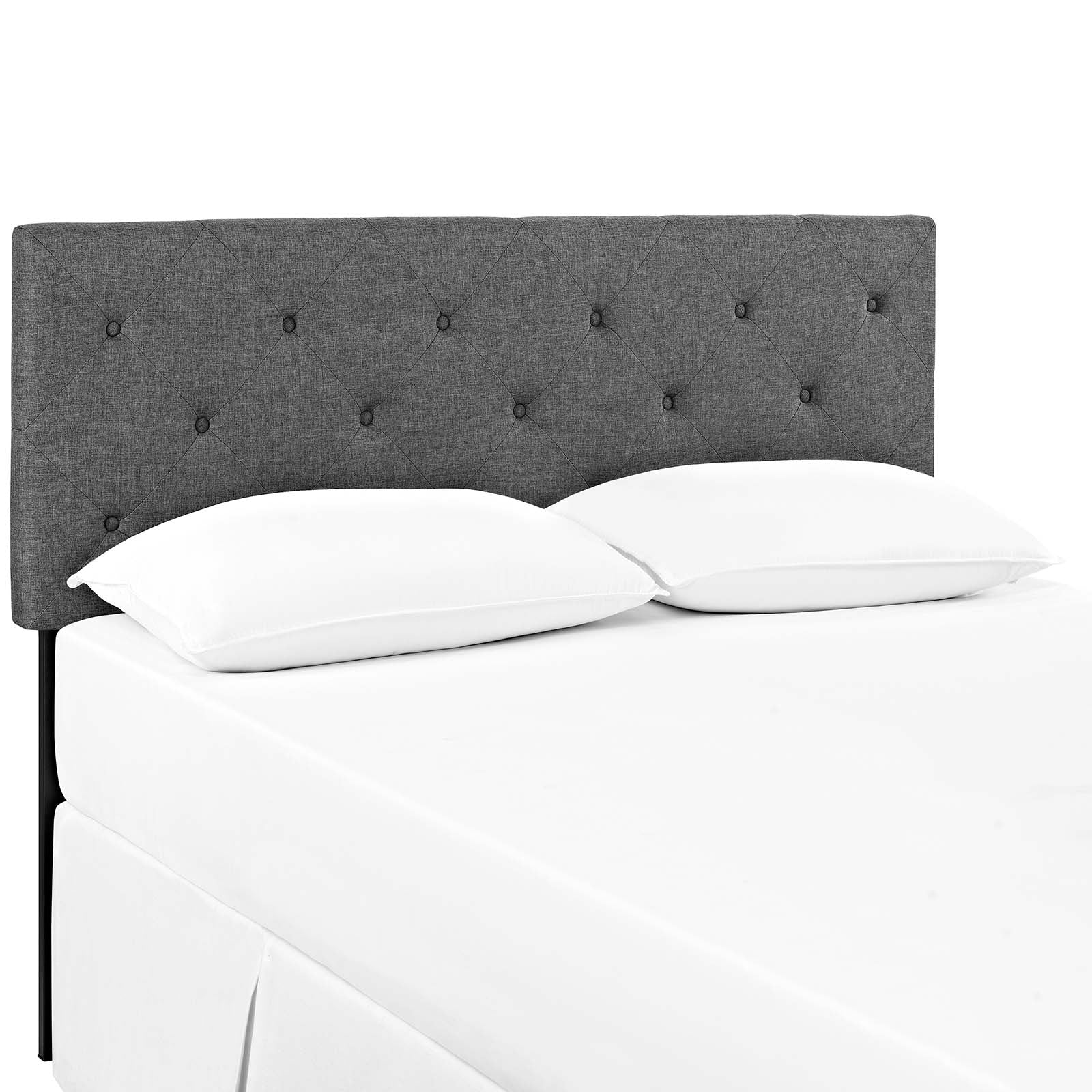 Terisa Queen Upholstered Fabric Headboard