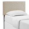 Phoebe Twin Upholstered Fabric Headboard