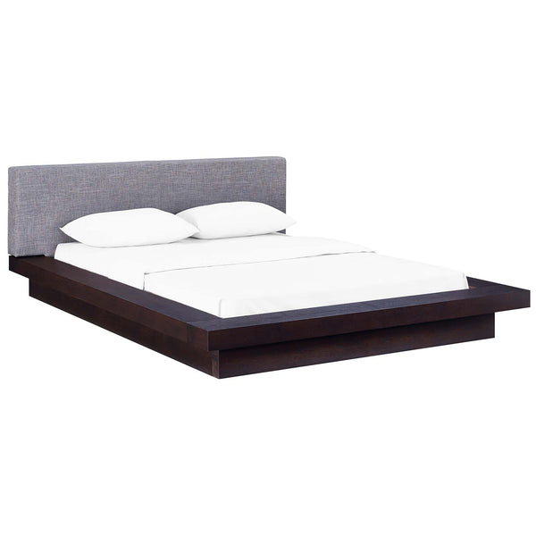 Freja Queen Fabric Platform Bed