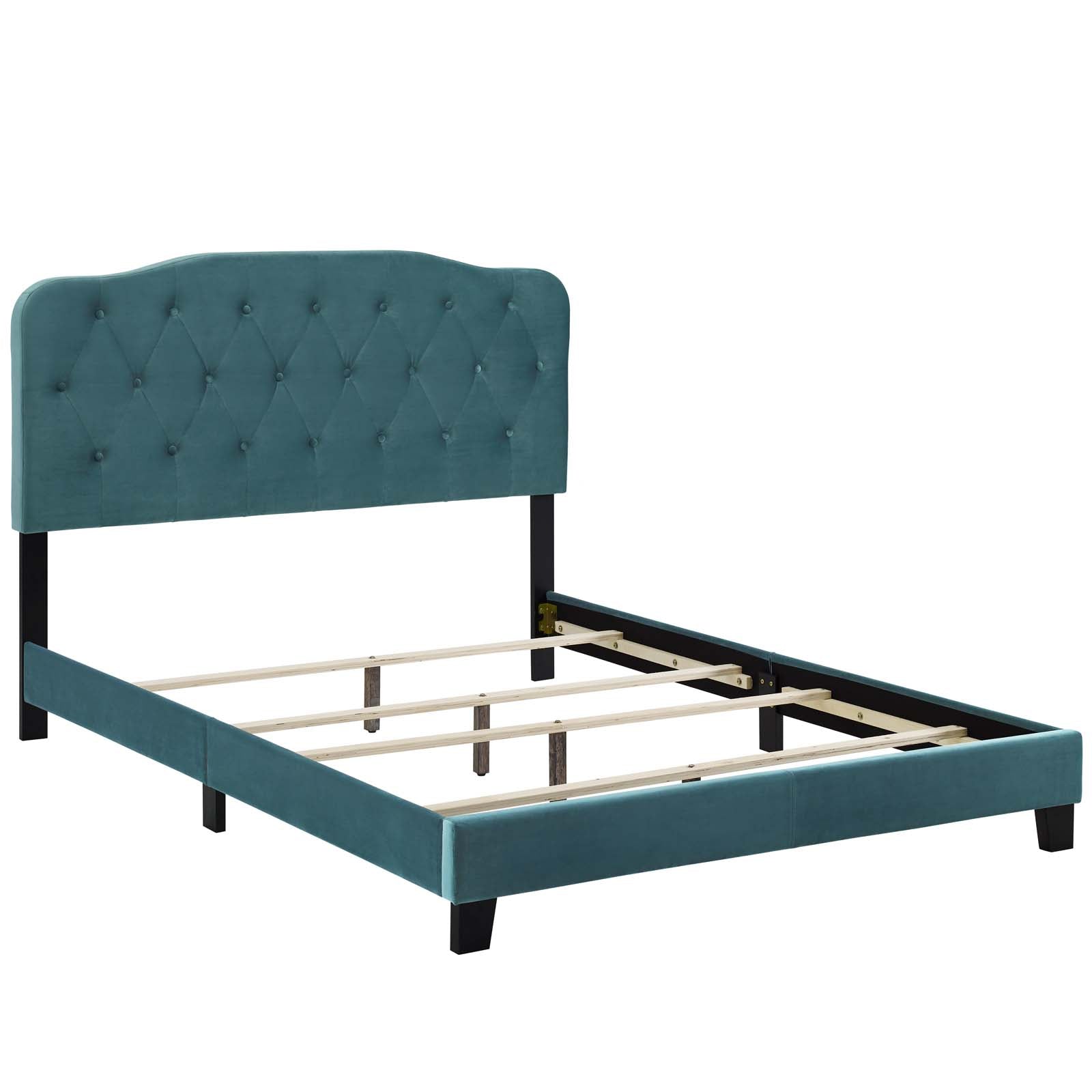 Amelia Twin Performance Velvet Bed