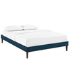 Tessie Full Fabric Bed Frame with Squared Tapered Legs