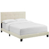 Amira Full Upholstered Fabric Bed