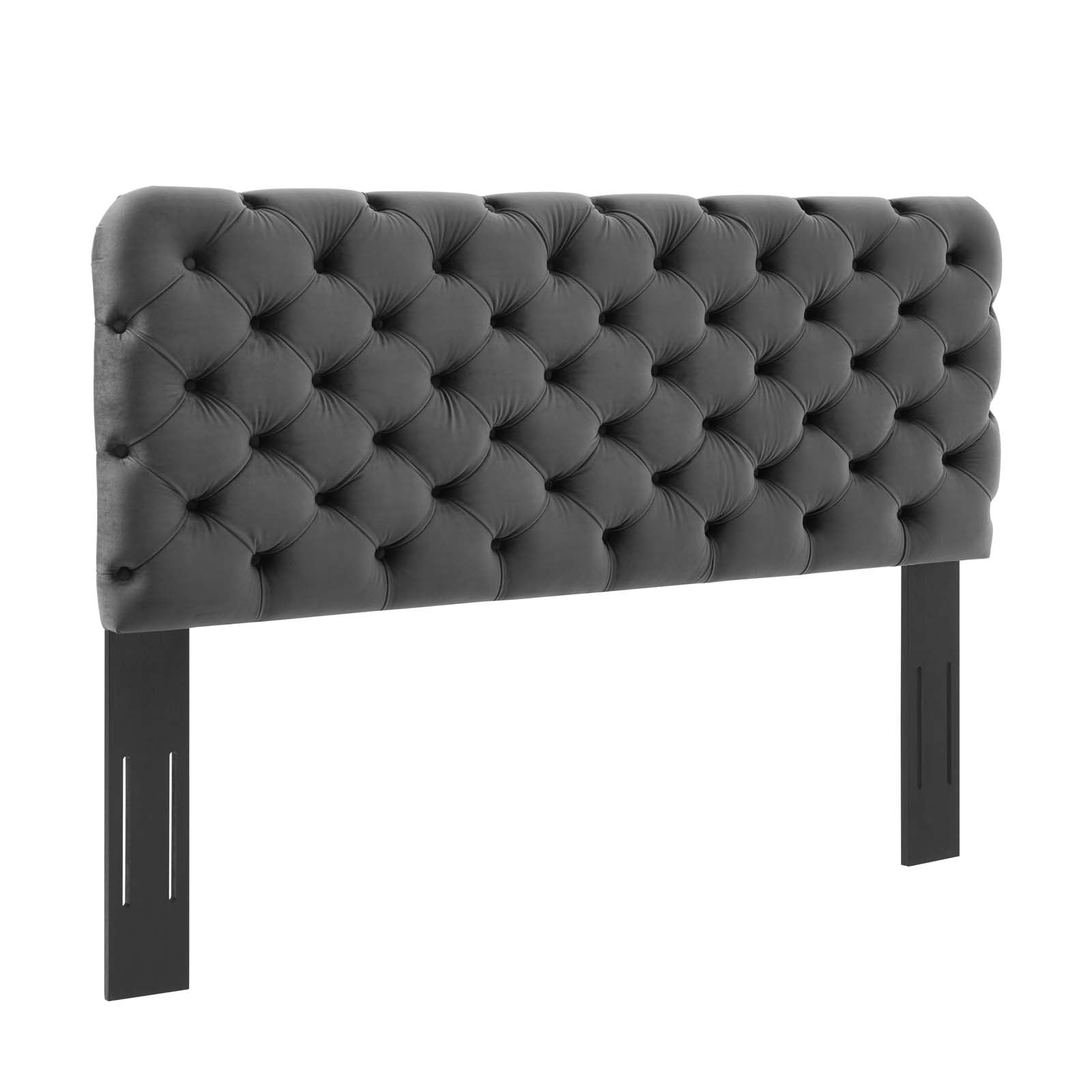 Lizzy Tufted Full/Queen Performance Velvet Headboard