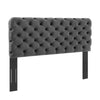 Lizzy Tufted Full/Queen Performance Velvet Headboard