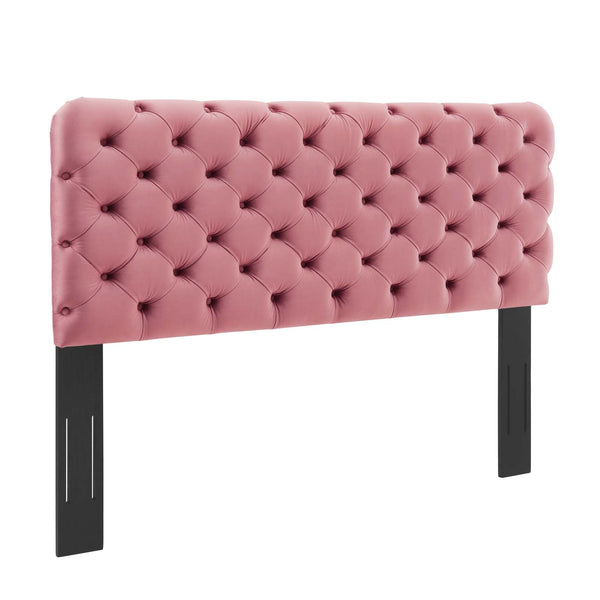 Lizzy Tufted Full/Queen Performance Velvet Headboard