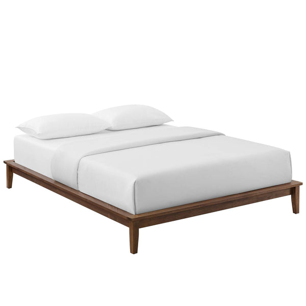 Lodge Full Wood Platform Bed Frame