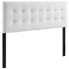 Lily Biscuit Tufted Full Performance Velvet Headboard