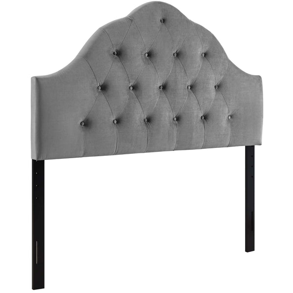 Sovereign Queen Diamond Tufted Performance Velvet Headboard