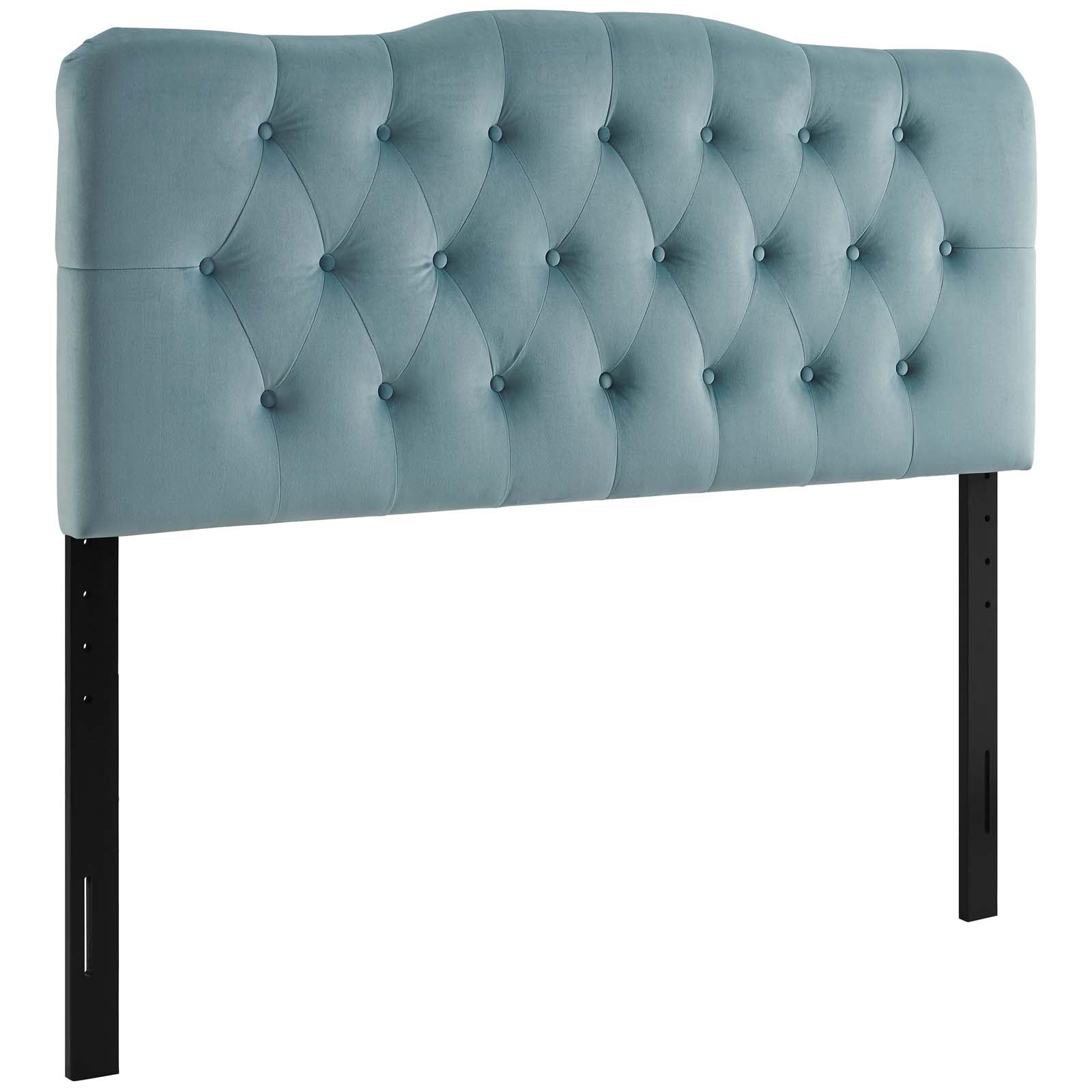 Annabel Full Diamond Tufted Performance Velvet Headboard