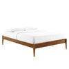 June Full Wood Platform Bed Frame