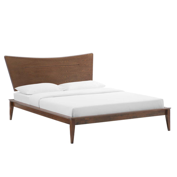 Astra King Wood Platform Bed