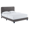 Celine Channel Tufted Performance Velvet Queen Platform Bed