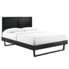 Marlee Queen Wood Platform Bed With Angular Frame