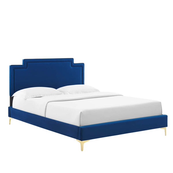 Liva Performance Velvet Twin Bed