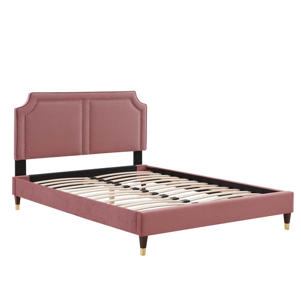 Novi Performance Velvet Twin Bed