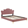 Neena Performance Velvet Queen Bed