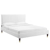 Peyton Performance Velvet Twin Platform Bed