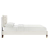 Sofia Channel Tufted Performance Velvet Twin Platform Bed