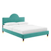 Aurora Performance Velvet Twin Bed