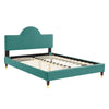 Aurora Performance Velvet King Bed