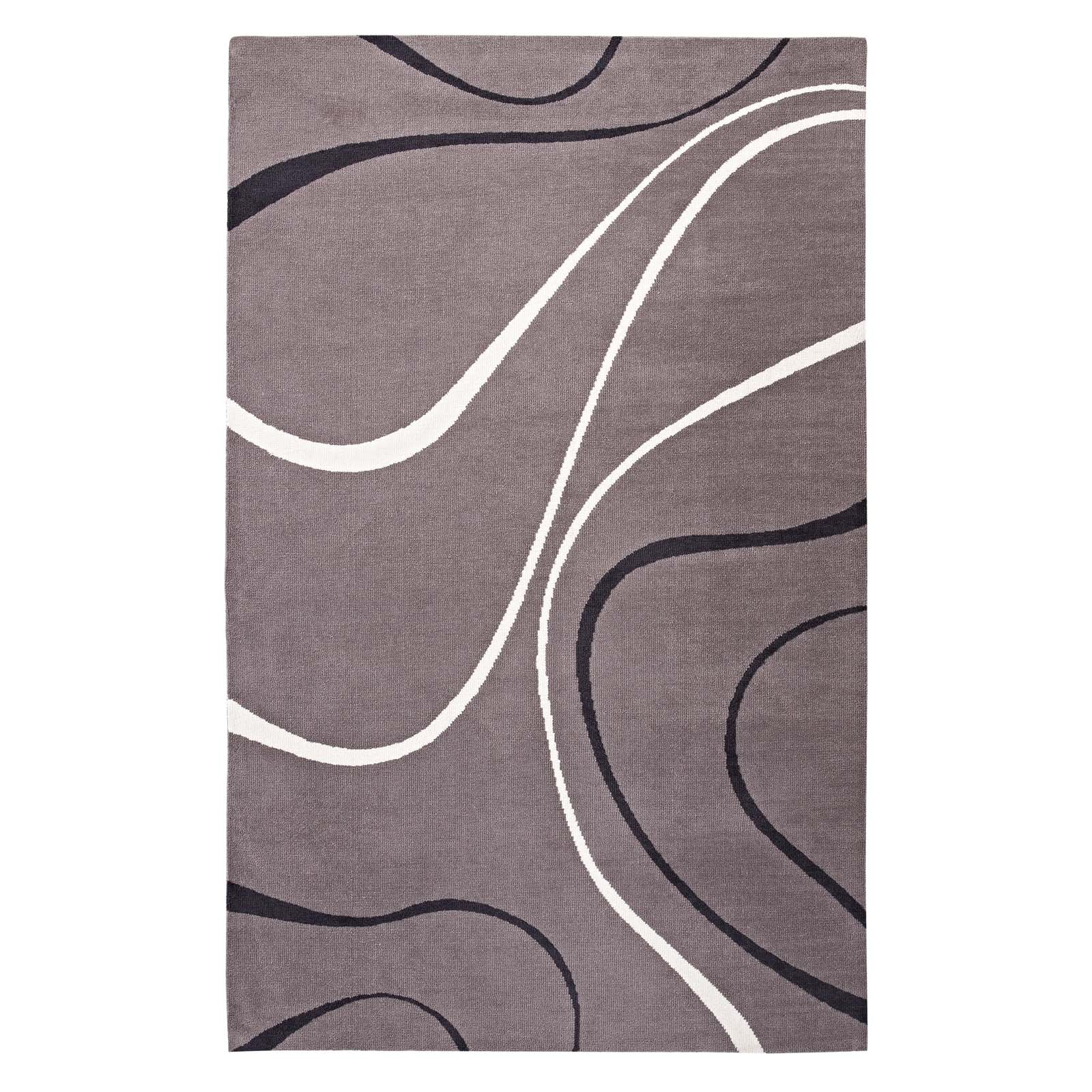 Therese Abstract Swirl 5x8 Area Rug