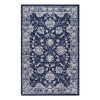 Kazia Distressed Floral Lattice 5x8 Area Rug