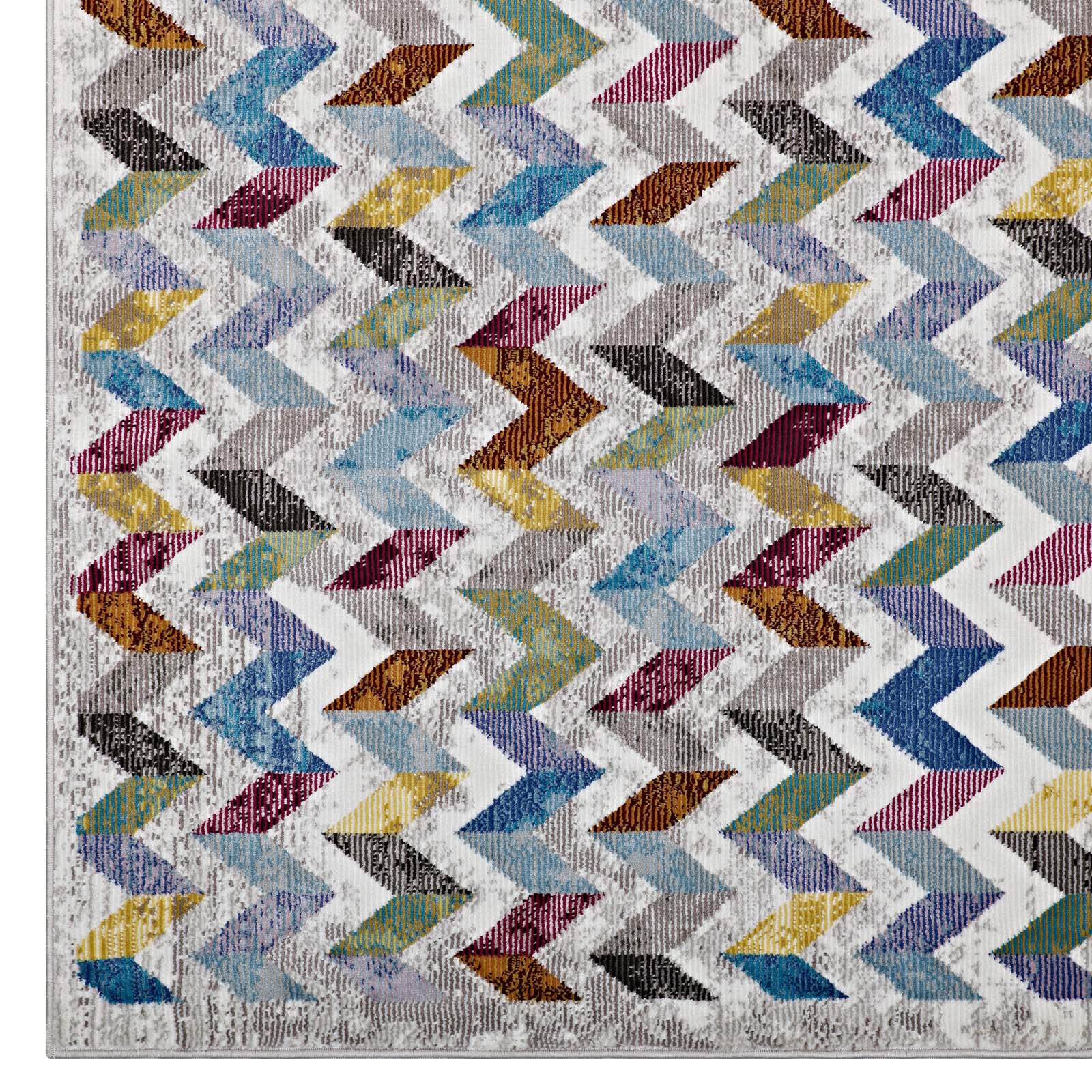 Gemma Chevron Mosaic 5x8 Area Rug