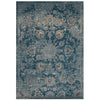 Cynara Distressed Floral Vintage Medallion 8x10 Area Rug