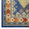 Atzi  Distressed Southwestern Diamond Floral 5x8 Area Rug