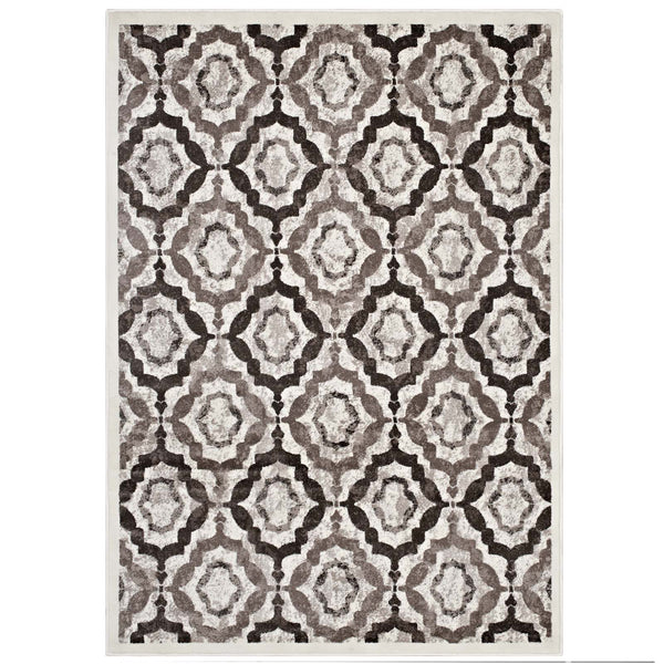 Kalinda Rustic Vintage Moroccan Trellis 5x8 Area Rug