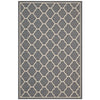 Avena Moroccan Quatrefoil Trellis 8x10 Indoor and Outdoor Area Rug