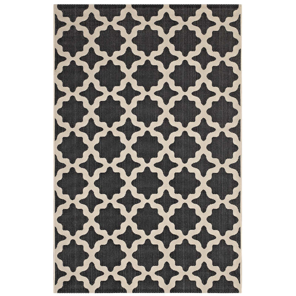 Cerelia Moroccan Trellis 4x6 Indoor and Outdoor Area Rug