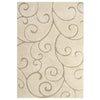 Jubilant Burgeon Scrolling Vine 5x8 Shag Area Rug