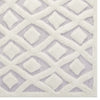 Whimsical Morsel Abstract Diamond Lattice 5x8 Shag Area Rug