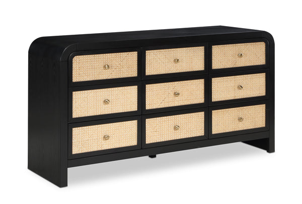 Siena Black Dresser