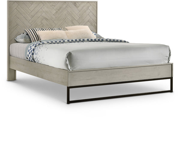 Weston Grey Stone King Bed (3 Boxes)