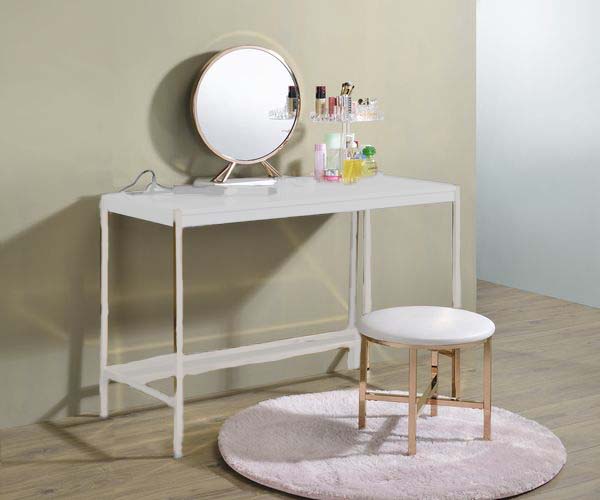 Midriaks Vanity Mirror & Stool